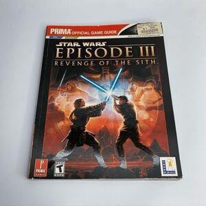 Star Wars Episode III Revenge of the Sith Prima Official Guide no poster‎